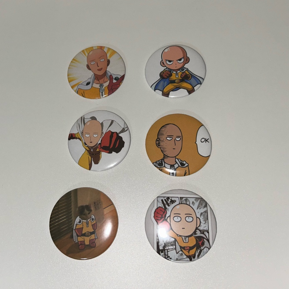 Saitama - one punch man pins